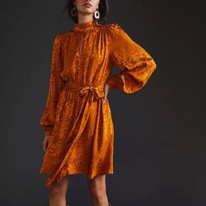 NWT Anthropologie Dress Women’s Jacquard Mini Dress size S